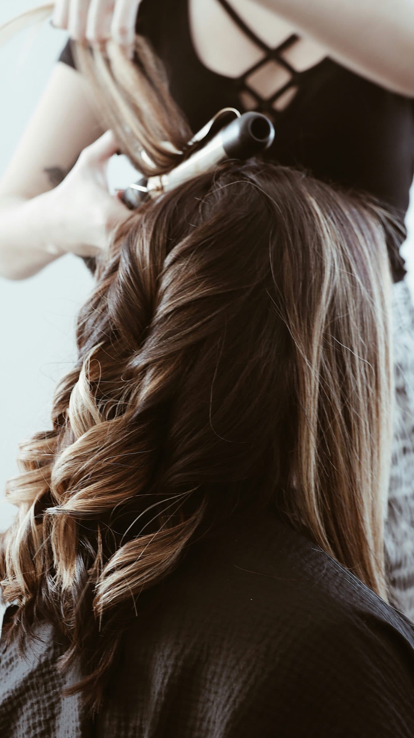 Extensions service at Terence Salon