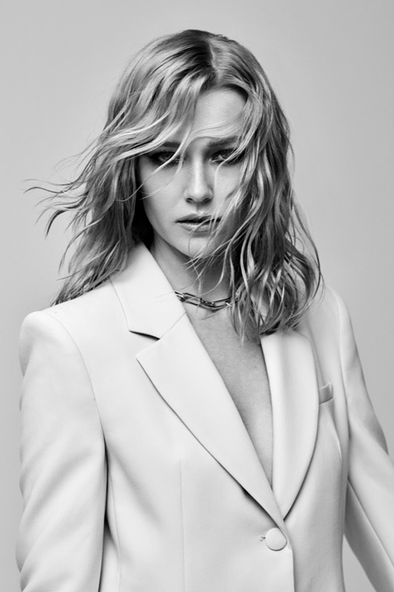 Editorial styling with structured volume