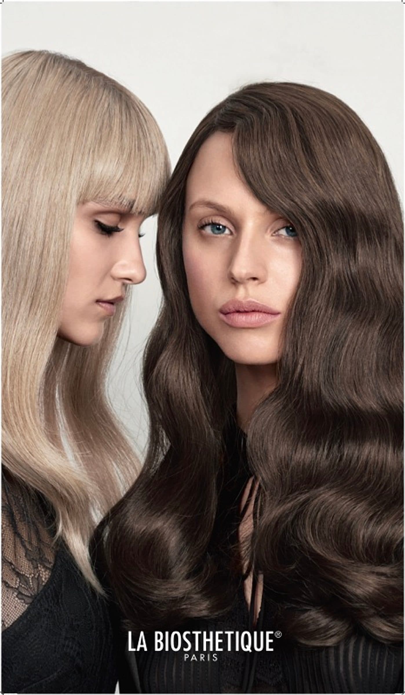 Rich brunette waves with warm tones